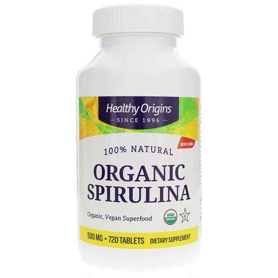 Organic Spirulina 500 Mg, HLO